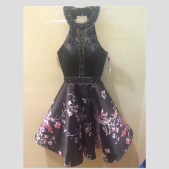 Let's Brand Homecoming Dress 6019 - Picture 2 of 3